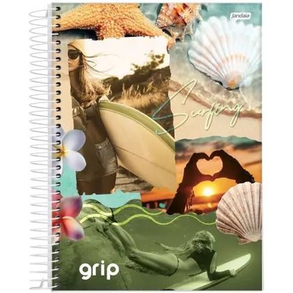 CADERNO 1X1 GRIP C.D.